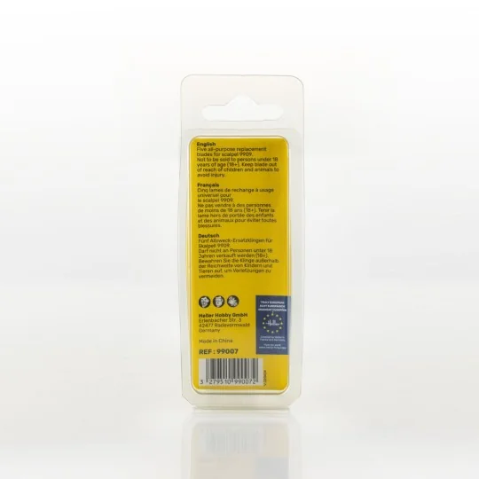 All-purpose replacement blades for scalpel (5 pieces) - Heller 99007