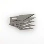 Fine-point replacement blades for scalpel (5 pieces) - Heller 99008