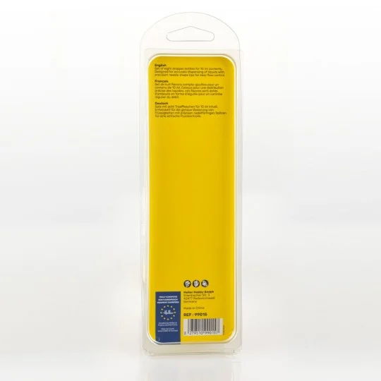 Dropper bottles 10 ml (8 pieces) - Heller 99015