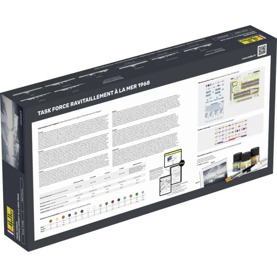 STARTER KIT Task Force Ravitaillement à la mer 1968, 1/400 - Heller... STARTER KIT Task Force Ravitaillement à la mer 1968, 1/400 - Heller...