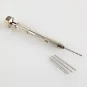 Hand drill with five drills (1, 1.2, 1.4, 1.5, 1.8 mm) - Heller 99019