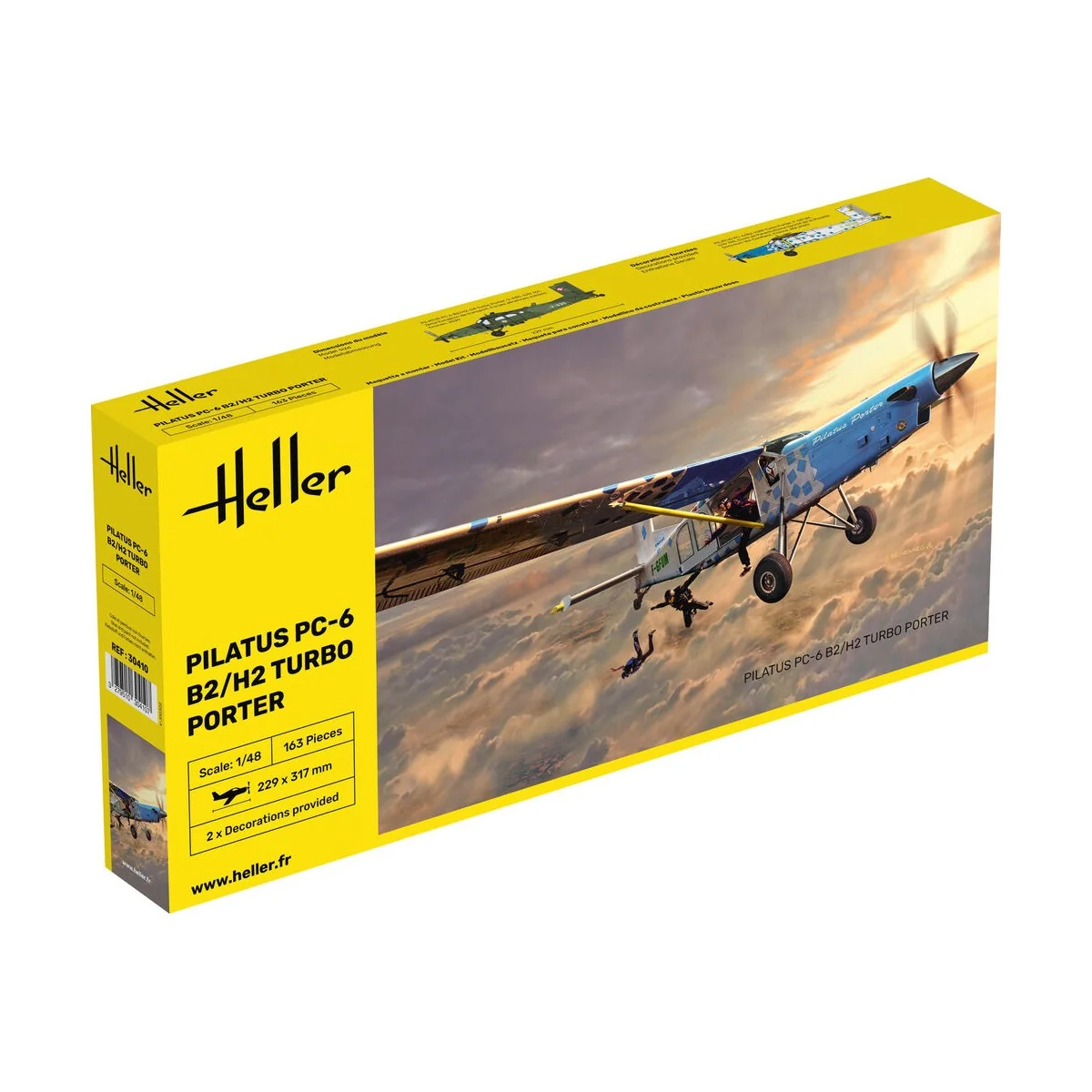 Pilatus PC-6 B2/H2 Turbo Porter, 1/48 - Heller 30410