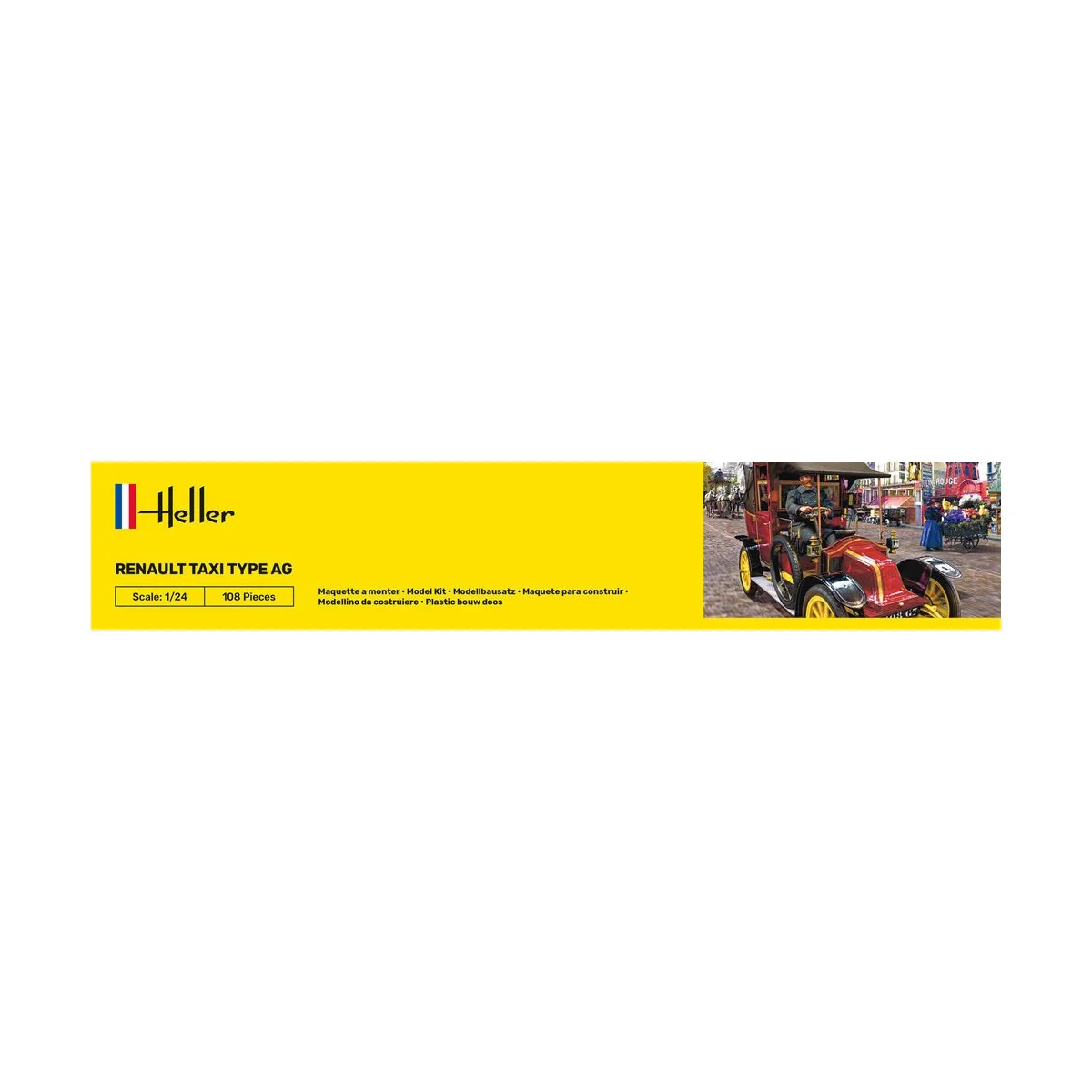 Renault Taxi Type AG, 1/24 - Heller 30705