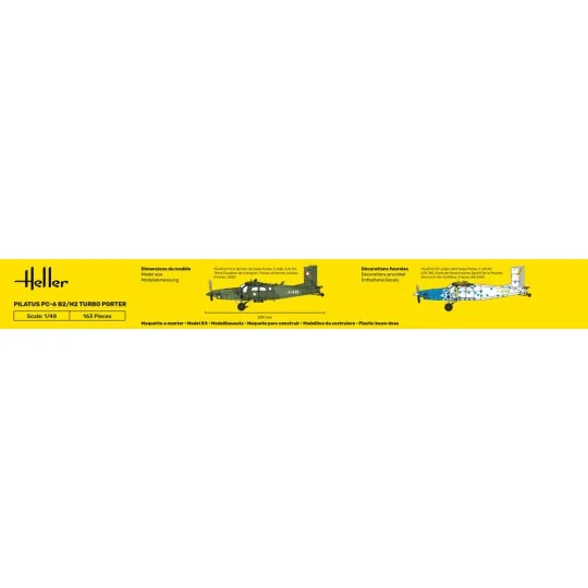 Pilatus PC-6 B2/H2 Turbo Porter, 1/48 - Heller 30410