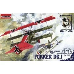 Fokker Dr.I, 1/72 - Roden 010