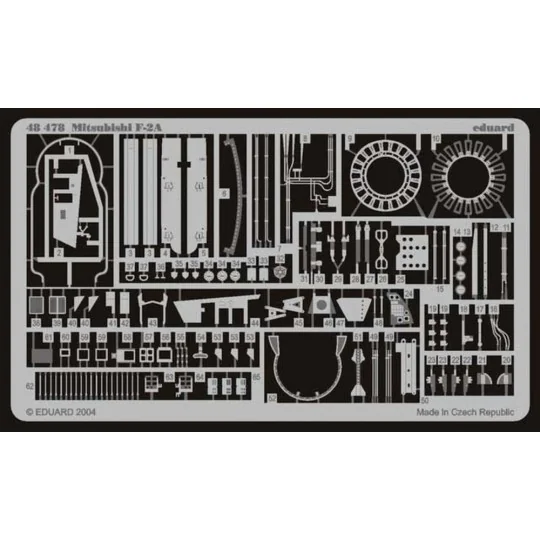 Mitsubishi F-2A - Eduard Accessories 48478