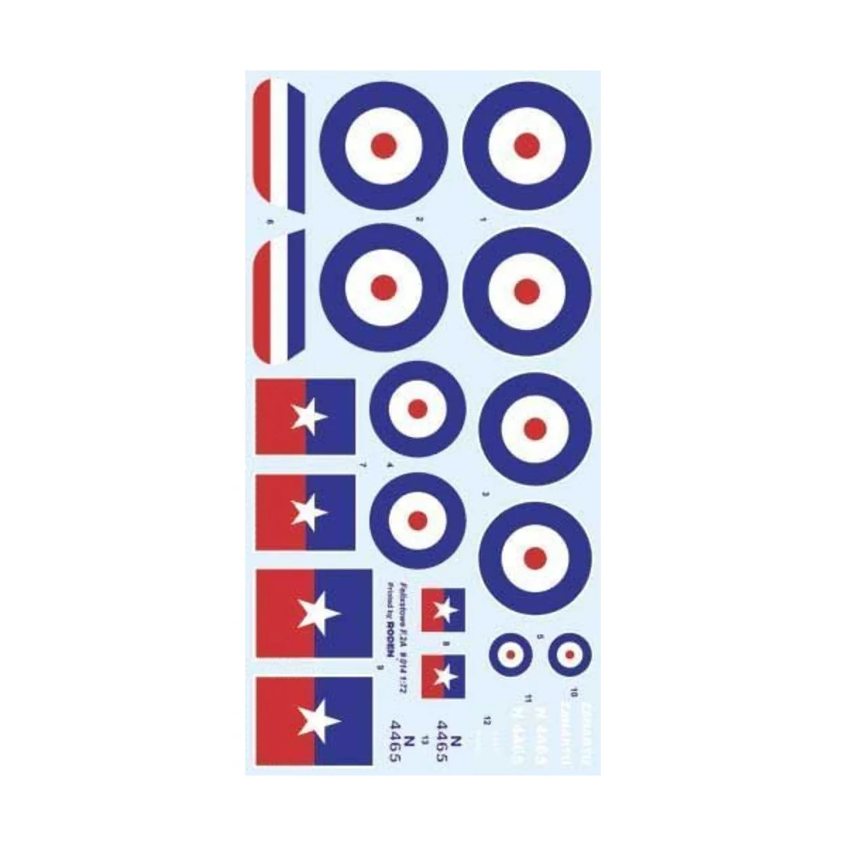 Felixstowe F.2A Late Version, 1/72 - Roden 014