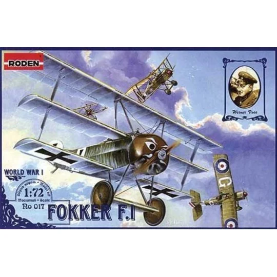 Fokker F.I, 1/72 - Roden 017