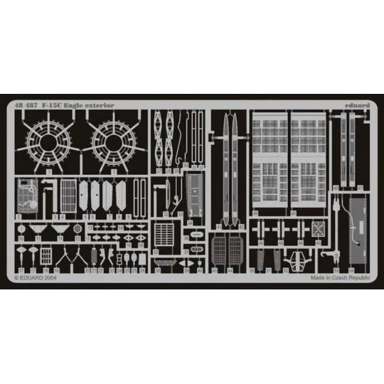 F-15C Eagle Exterior, 1/48 - Eduard Accessories 48487