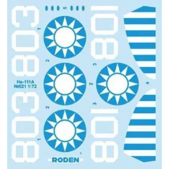 Heinkel He-111A LIMITED EDITION, 1/72 - Roden 021