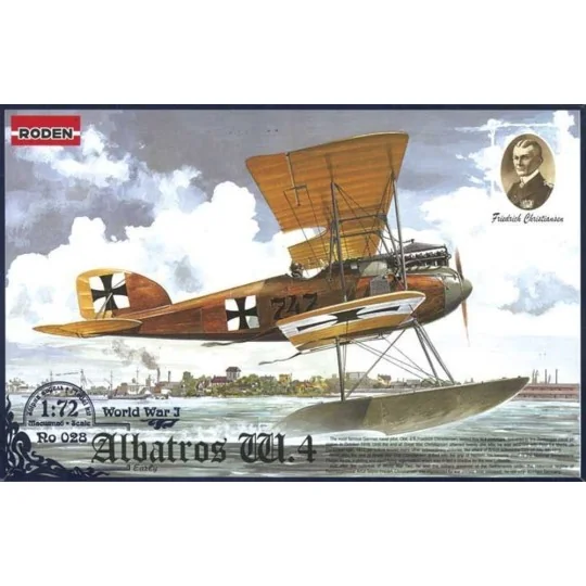 Albatros W.IV (early), 1/72 - Roden 028