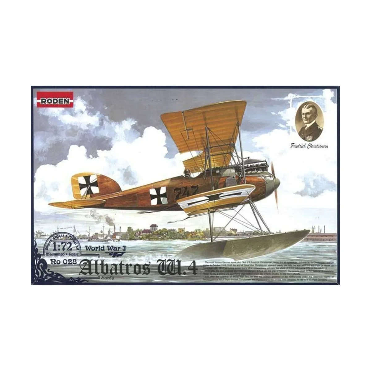 Albatros W.IV (early), 1/72 - Roden 028