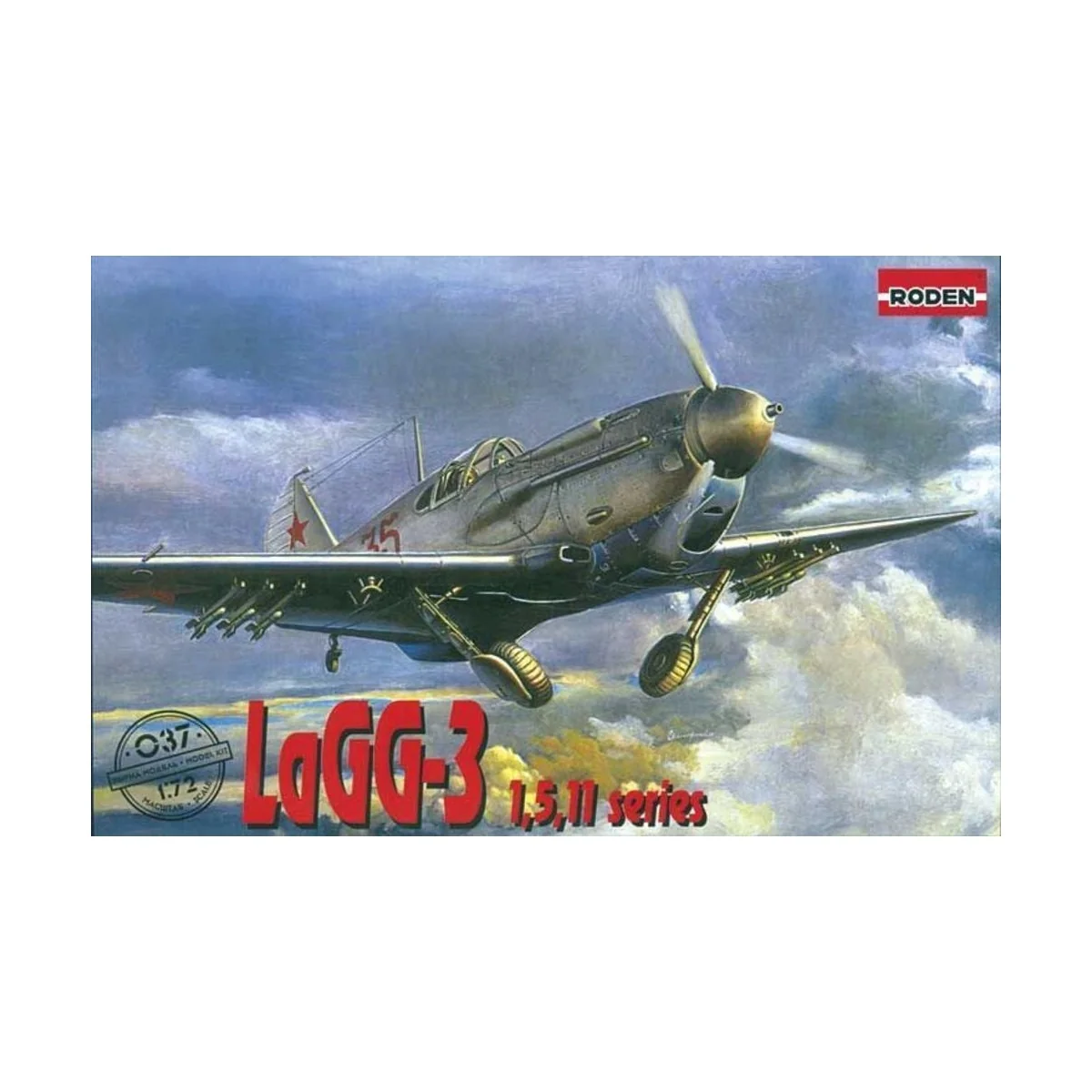 LaGG-3 series 1, 5, 11, 1/72 - Roden 037