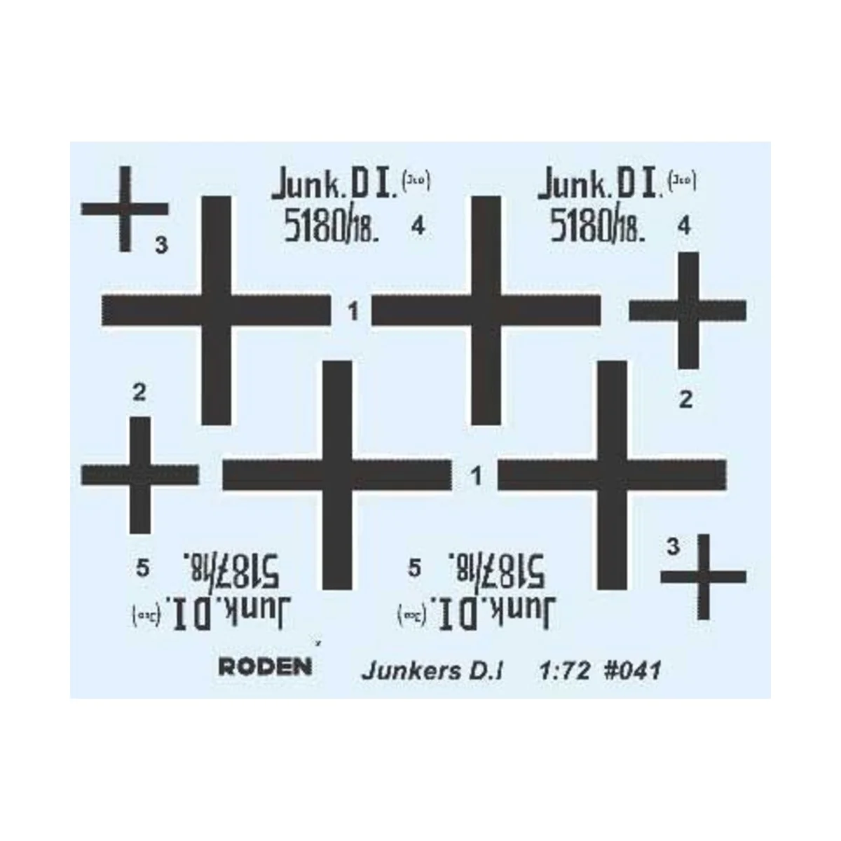 Junkers D.I, 1/72 - Roden 041