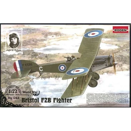 Bristol F.2B Fighter, 1/72 - Roden 043