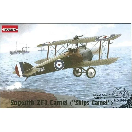 Sopwith 2F1 Camel Ships Camel, 1/72 - Roden 044