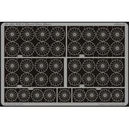 WWI Wheel Wire Discs - Eduard Accessories 48505