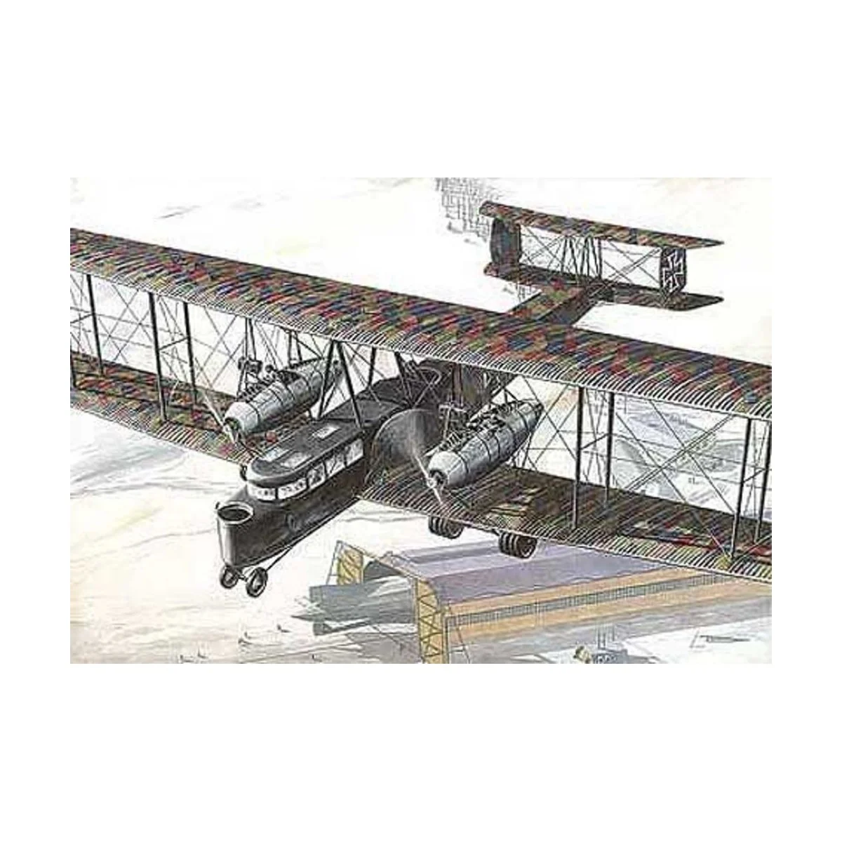 Zeppelin Staaken R.VI, 1/72 - Roden 055