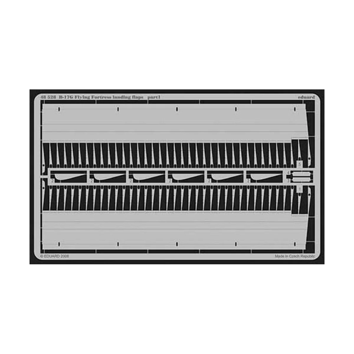 B-17G Flying Fortress landing flaps für Revell/Monogram Bausatz - E...