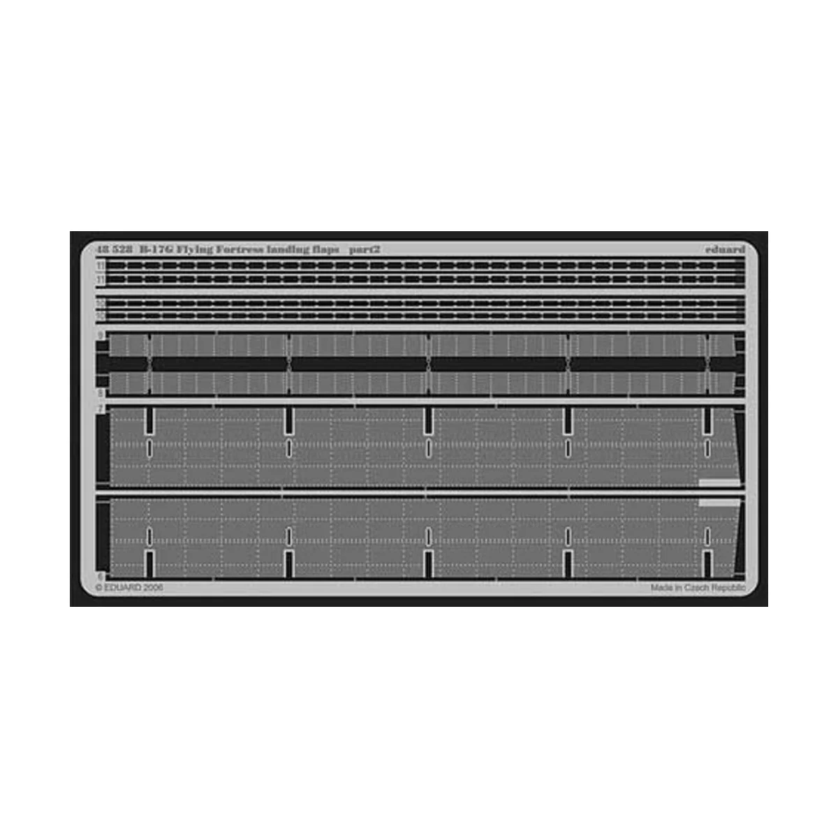 B-17G Flying Fortress landing flaps für Revell/Monogram Bausatz - E...