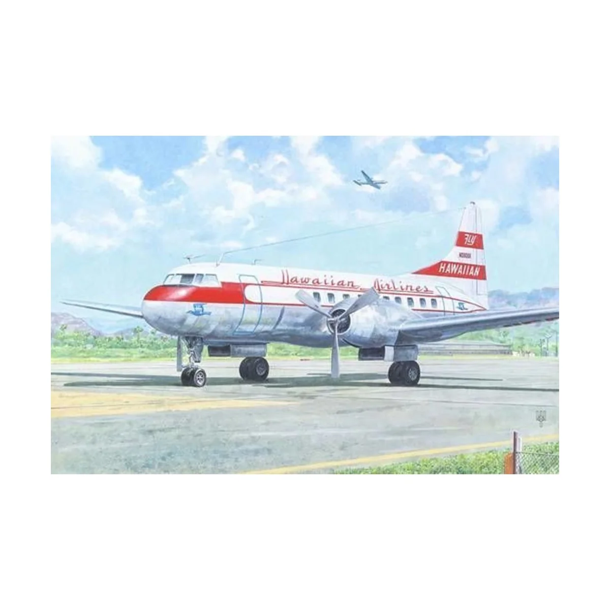 ConvairCV-340 Hawaiian Airlines, 1/144 - Roden 334
