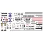 Douglas C-133 w/PGM 17 Thor IRBM, 1/144 - Roden 336