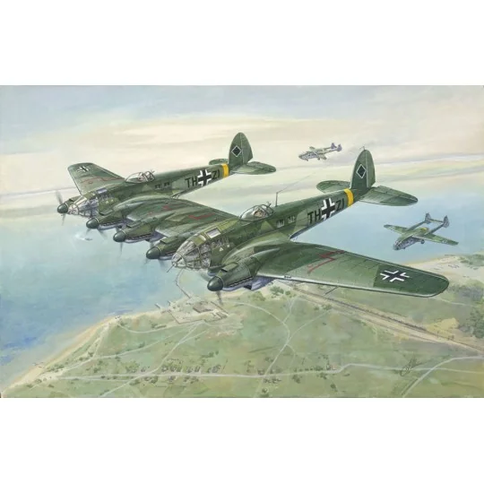 Heinkel He111Z-1 Zwilling, 1/144 - Roden 346