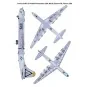 Convair B-36B Peacemaker (Early), 1/144 - Roden 347
