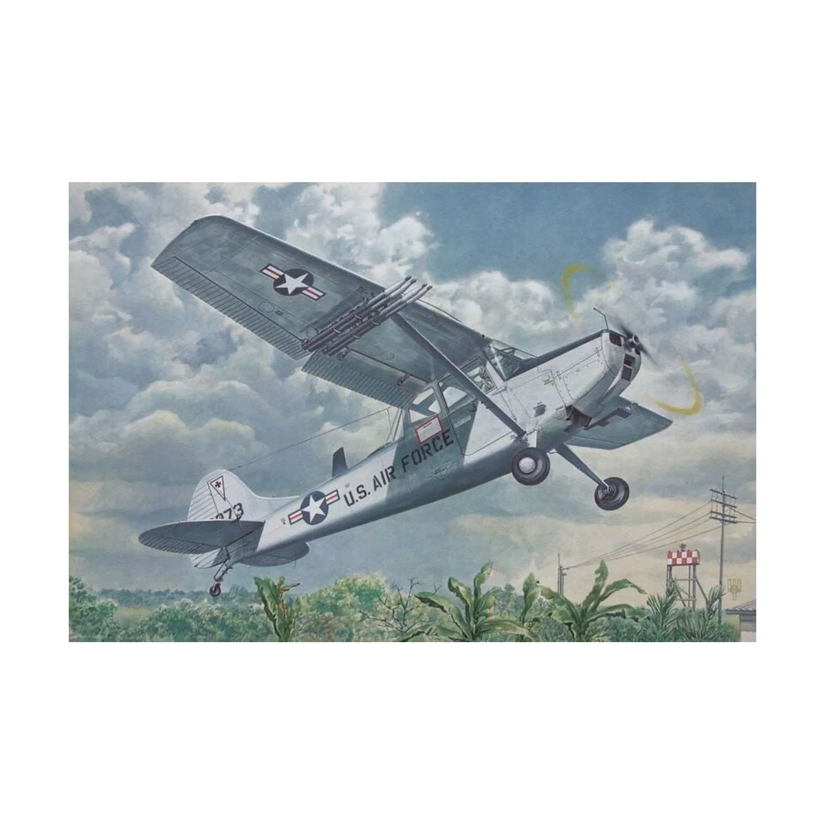L-19/0-1 Bird Dog, 1/48 - Roden 409