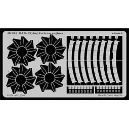 B-17G Flying Fortress engines für Revell/Monogram Bausatz, 1/48 - E...