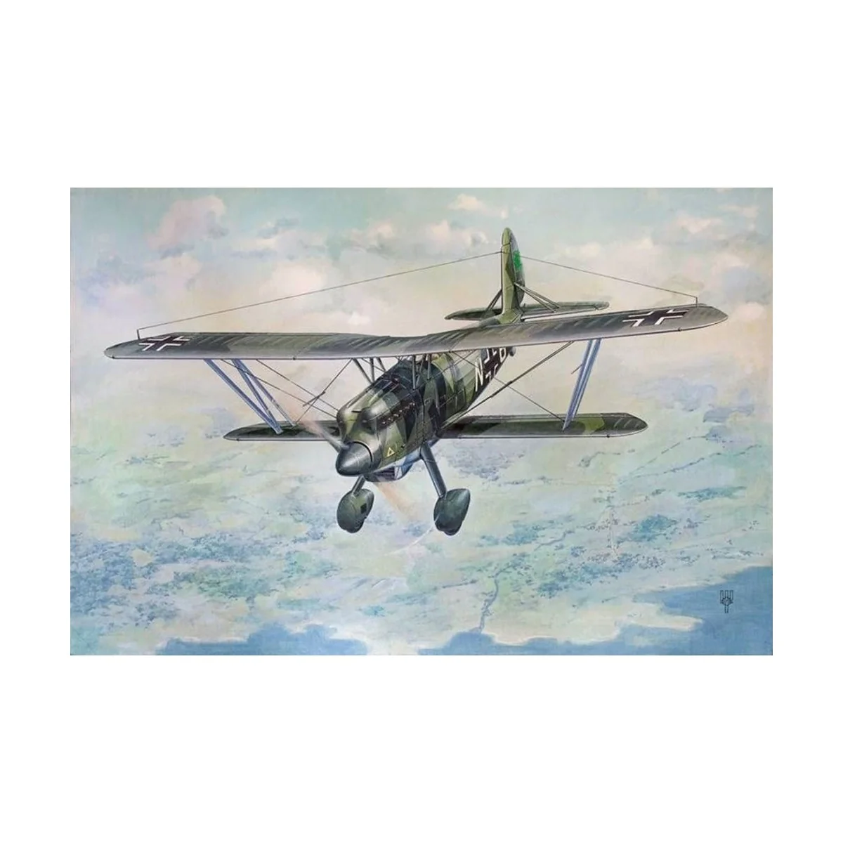 Arado Ar 68F-1, 1/48 - Roden 454