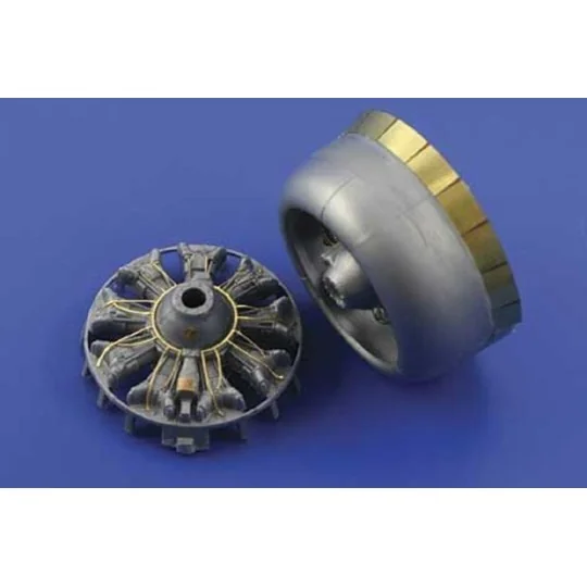 B-17G Flying Fortress engines für Revell/Monogram Bausatz, 1/48 - E...