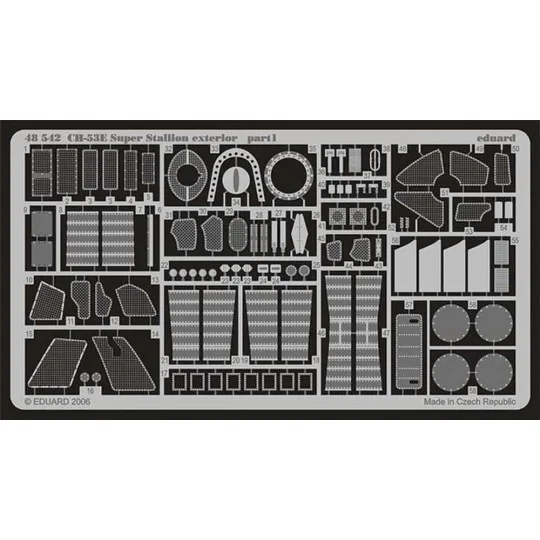 CH-53E Super Stallion exterior für Academy/MRC-Bausatz, 1/48 - Edua...