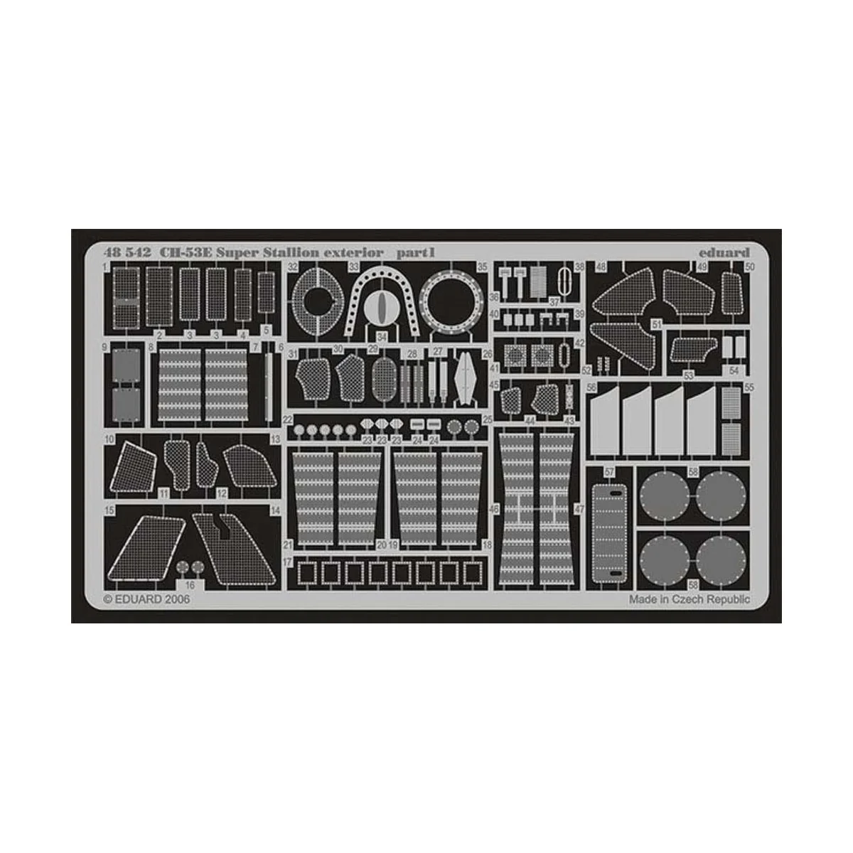 CH-53E Super Stallion exterior für Academy/MRC-Bausatz - Eduard Acc...