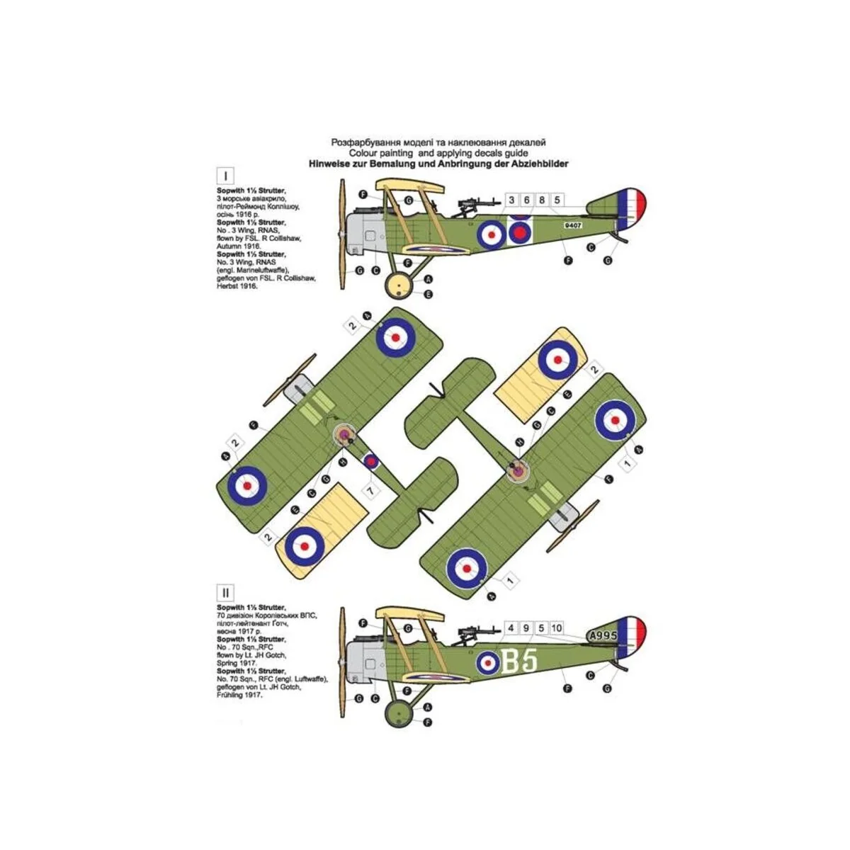 Sopwith 11/2 Strutter, 1/32 - Roden 635