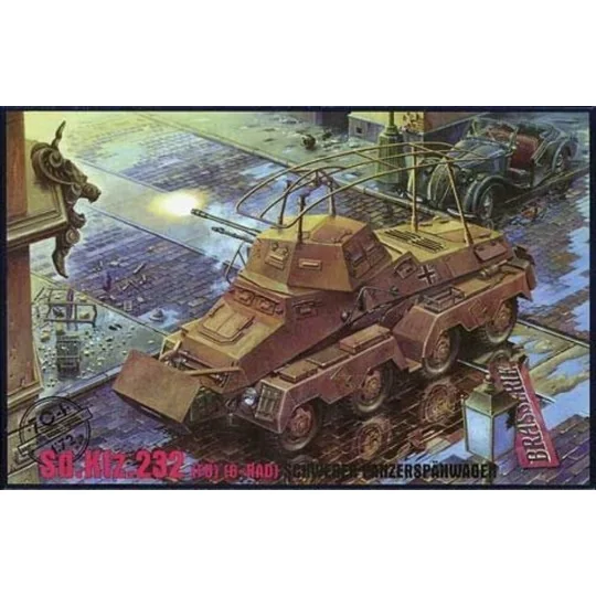 Sd.Kfz. 232 Schwerer Panzerspähwagen, 1/72 - Roden 704