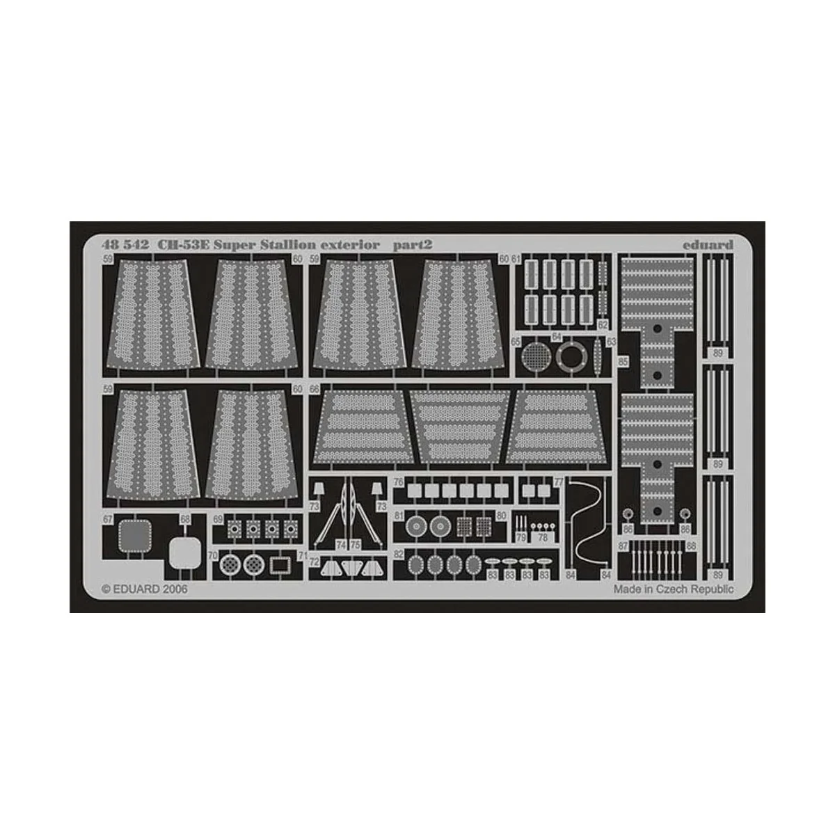 CH-53E Super Stallion exterior für Academy/MRC-Bausatz, 1/48 - Edua...