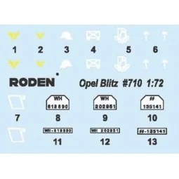 Opel Blitz (Kfz.305, 4x2), 1/72 - Roden 710 2