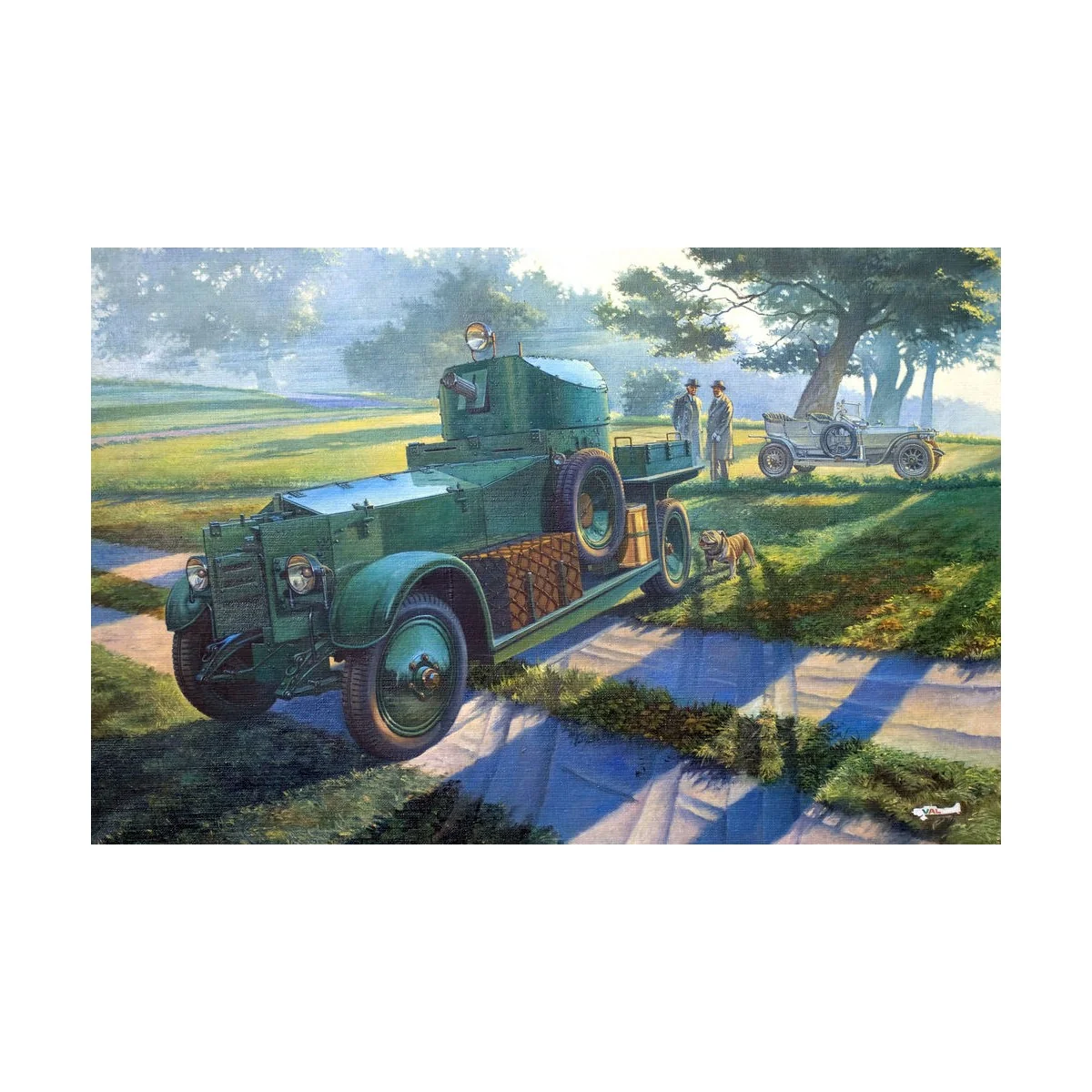 WWII British Armoured Car Pattern 1920 Mk.I, 1/35 - Roden 801