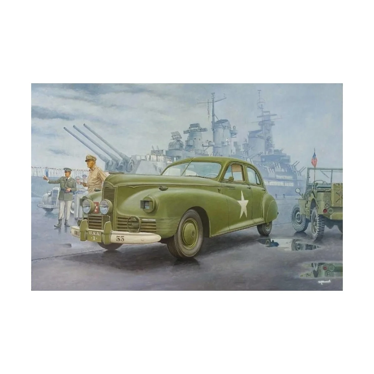 1941 Packard Clipper, 1/35 - Roden 815