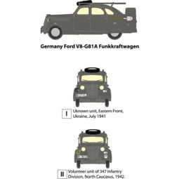 Ford V8-G81A Funkwagen, 1/35 - Roden 818 2