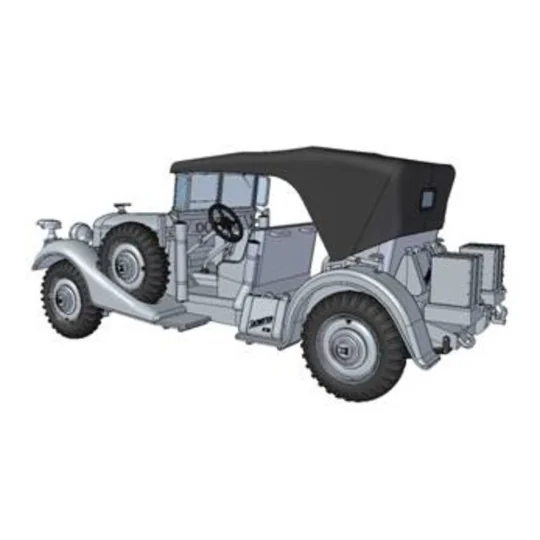Horch V8 Type 830R, 1/35 - Roden 825