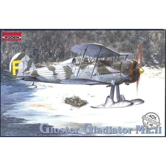Gloster Gladiator Mk. II, 1/48 - Roden 401
