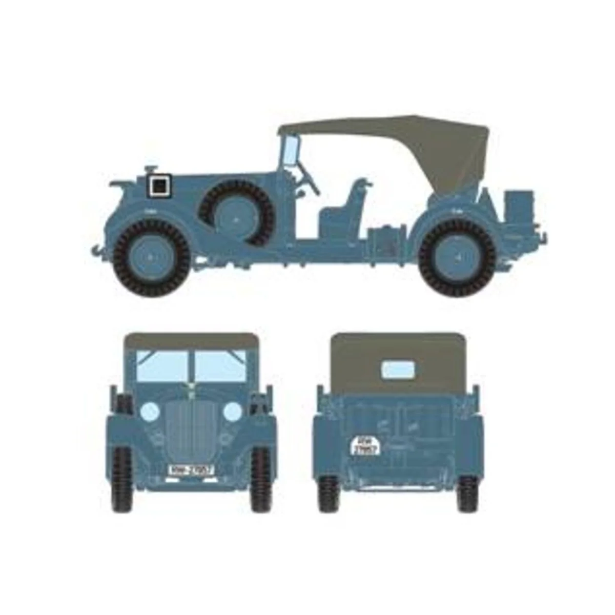 Horch V8 Type 830R, 1/35 - Roden 825