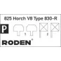 Horch V8 Type 830R, 1/35 - Roden 825