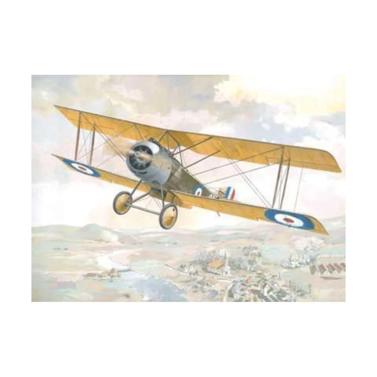 Sopwith 1 1/2 Strutter single-seat bomber, 1/48 - Roden 404