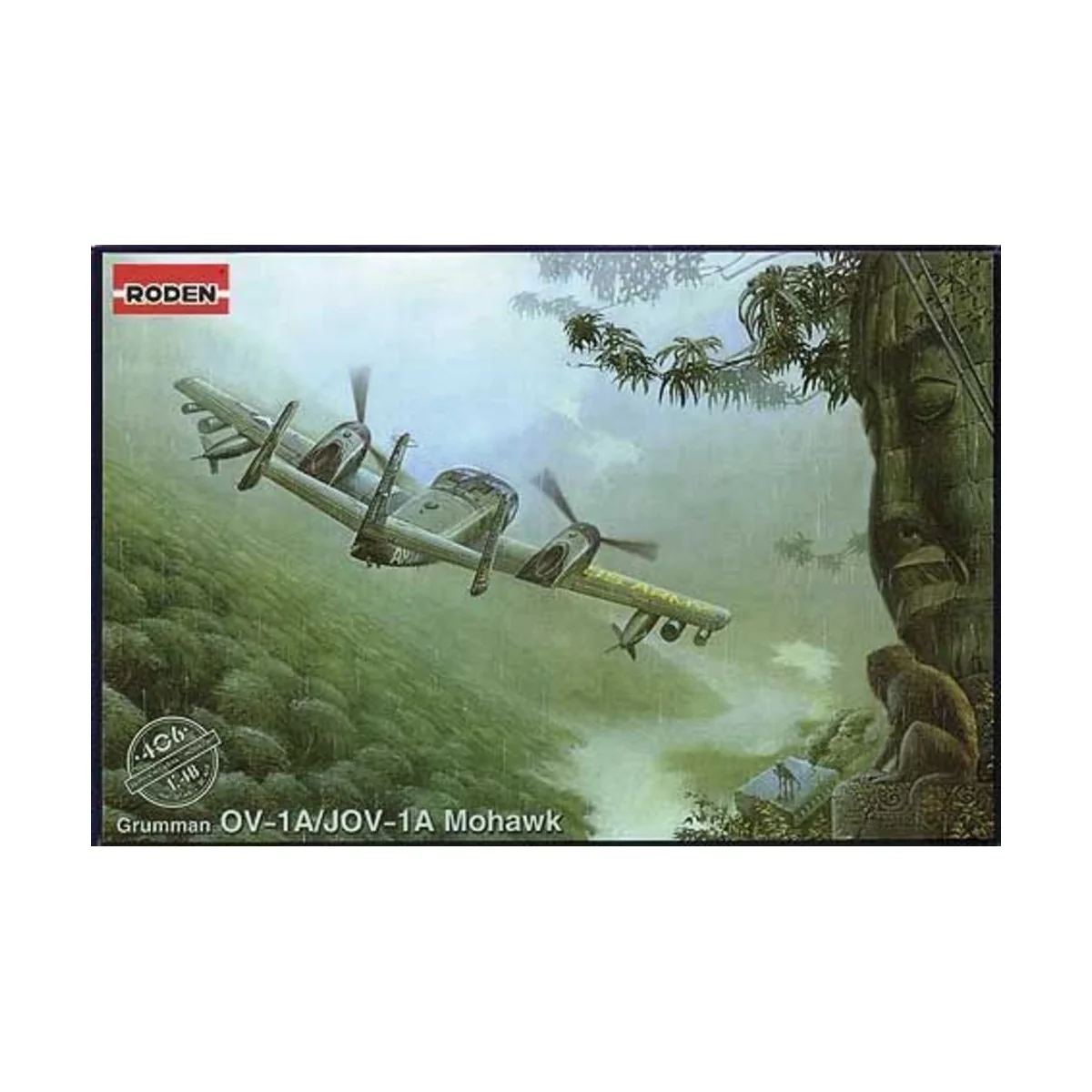 OV-1A/JOV-1A Mohawk, 1/48 - Roden 406