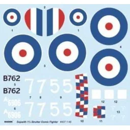 Sopwith 11/2 Strutter Comic fighter, 1/48 - Roden 407 2