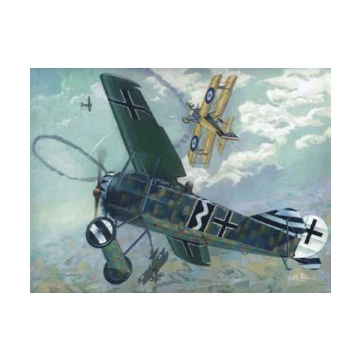 Fokker E.V (D.VIII), 1/72 - Roden 004