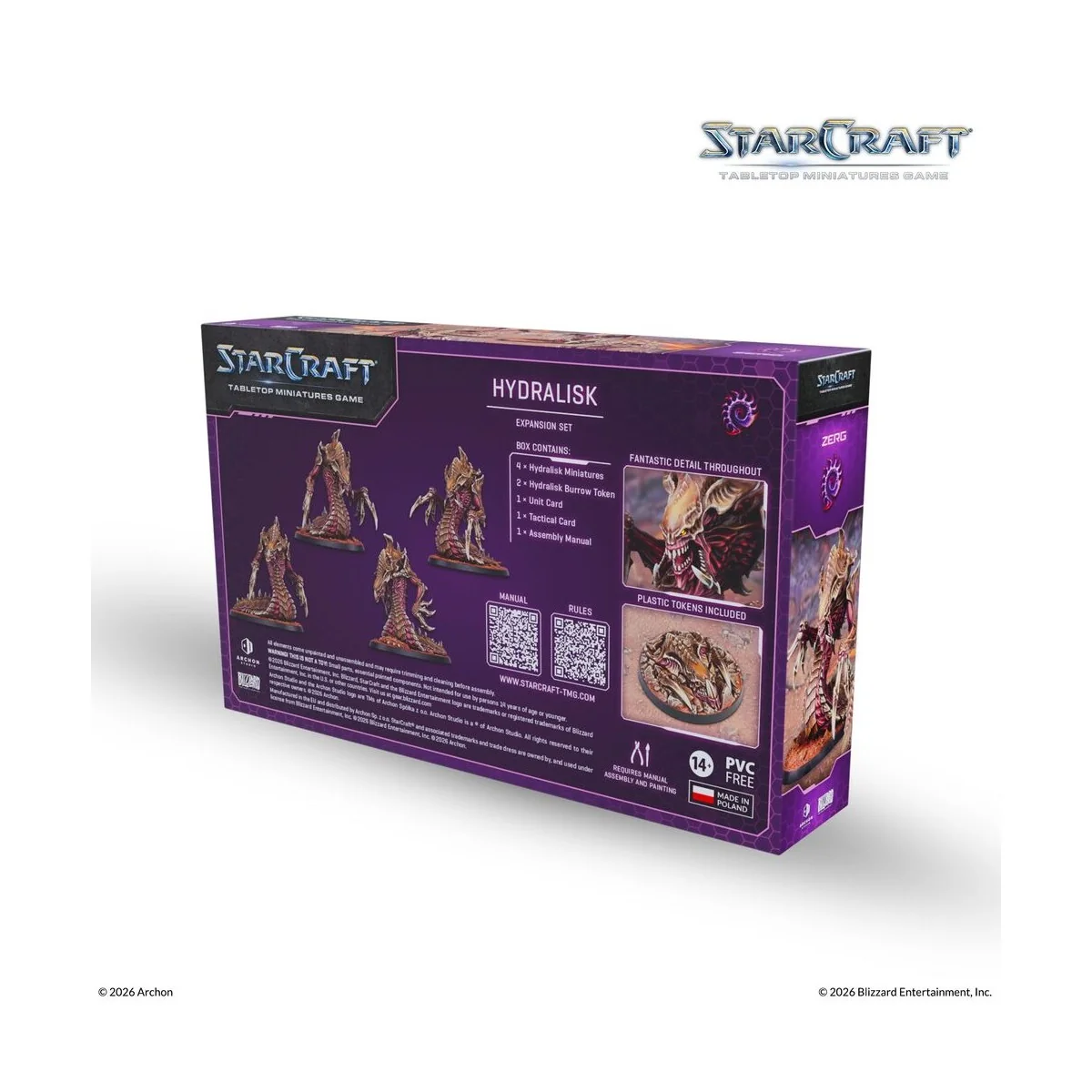 StarCraft Hydralisk - Zerg - Expansion Set - Archon Studio SCMG0007